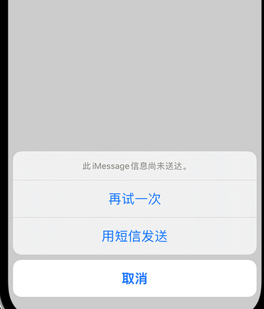 边坝apple维修iPhone上无法正常发送iMessage信息