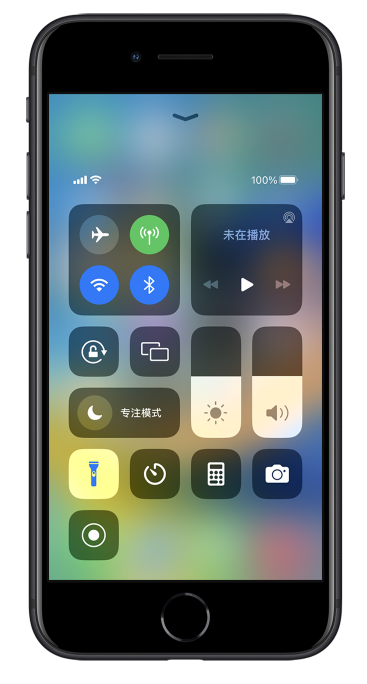 边坝苹果14维修分享苹果iPhone 14 Pro手电筒开启方法 