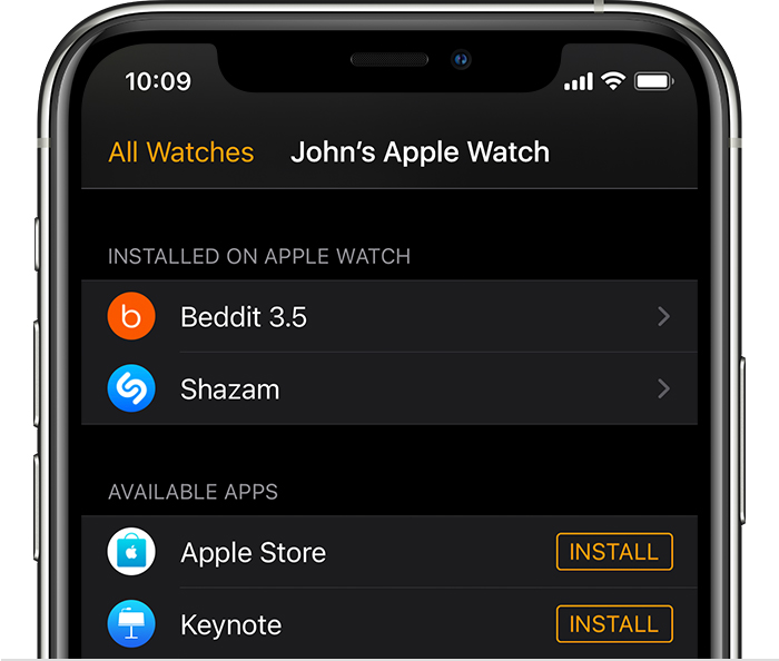 边坝苹果手机维修分享如何在 Apple Watch 上下载应用 
